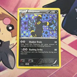 Pokemon TCG Umbreon Black White Holo Card BW93 Black Star Promo LP MP - Image 1