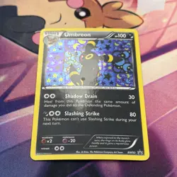 Pokemon TCG Umbreon Black White Holo Card BW93 Black Star Promo LP MP - Image 5