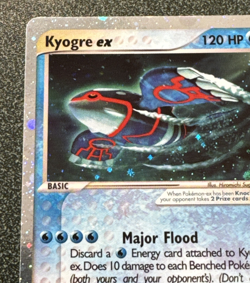Set of Kyogre Groudon EX Black Nintendo Star Promo 001 002 Holo Pokemon TCG Raw - Image 3