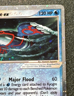Set of Kyogre Groudon EX Black Nintendo Star Promo 001 002 Holo Pokemon TCG Raw - Image 4