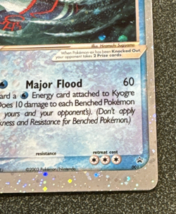 Set of Kyogre Groudon EX Black Nintendo Star Promo 001 002 Holo Pokemon TCG Raw - Image 5