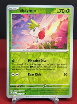 Pokemon Shaymin 013/162 Temporal Forces Reverse Holo - Image 1
