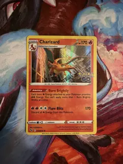 Charizard 010/078 Pokemon GO Holo NM - Image 1
