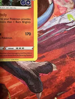 Charizard 010/078 Pokemon GO Holo NM - Image 4
