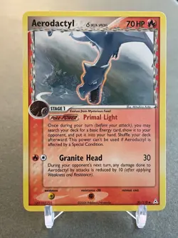 Pokemon Aerodactyl 35/110 ex Holon Phantoms NM - Image 1
