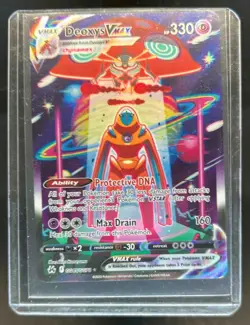 2023 Pokemon SWSH Crown Zenith Deoxys VMAX Galarian Gallery #GG45/GG70 - Image 1