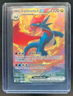 2025 Pokemon SV Journey Together Salamence ex #187/159 - Image 1