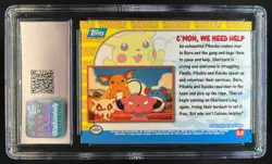 1999 Topps Pokemon First Movie C'mon, We Need Help First Print #53 CGC 9 MINT - Image 2