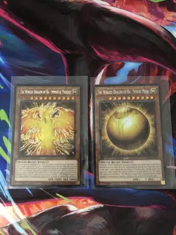 Yugioh Winged Dragon Of Ra Sphere Mode And Immortal Phoenix Secret - Image 1