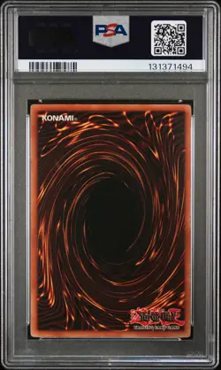 2003 YU-GI-OH! LON-LABYRINTH OF NIGHTMARE 1ST EDITION DARK NECROFEAR PSA 4 - Image 2