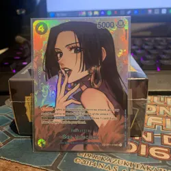 Boa Hancock SP OP01-078 OP04 One Piece TCG NM - Image 1