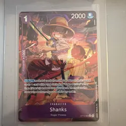 Shanks (065) (Alternate Art) OP13-065 Carrying On His Will Foil - Image 1