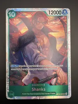 Shanks OP13-028 SR One Piece TCG English-NM - Image 1