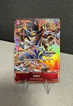 SABO 2024 CHAMPIONSHIP EVENT PACK FINALIST TEXTURED P-044 One Piece TCG - Image 1