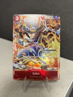 SABO 2024 CHAMPIONSHIP EVENT PACK FINALIST TEXTURED P-044 One Piece TCG - Image 2