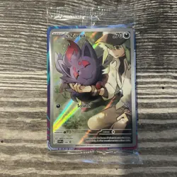 Pokemon N’s Zorua 189 Journey Together Promo Black Star Sealed - Image 1