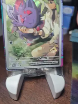 N's Zorua 189 Illustration Holo ETB Promo Journey Together Sealed Pokemon Card - Image 3