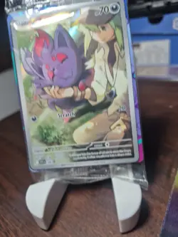 N's Zorua 189 Illustration Holo ETB Promo Journey Together Sealed Pokemon Card - Image 4