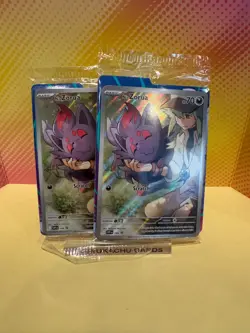 N's Zorua ETB Promo Pokemon: Journey Together | SVP189 | SEALED + Sleeves - Image 1