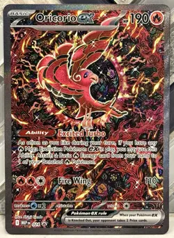 Pokemon TCG Oricorio ex 024 ME Mega Evolution Promo NM/M - Image 1
