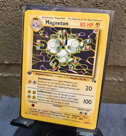1999 Vintage Magneton 26/62 1st Edition Non Holo Rare Fossil Pokemon TCG WOTC NM - Image 1