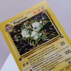 Pokemon TCG - Magneton 26/62 Fossil Rare 1st Edition WOTC 1999 - EXC/NM - Image 1