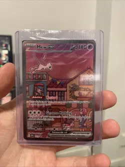 Mew ex SVP 053 Pokemon TCG Scarlet Violet 151 Black Star Promo Full Art SEALED - Image 1
