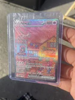Mew ex SVP 053 Pokemon TCG Scarlet Violet 151 Black Star Promo Full Art SEALED - Image 5