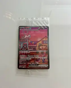 Mew ex SVP 053 Pokemon TCG Scarlet Violet 151 Black Star Promo Full Art SEALED - Image 1
