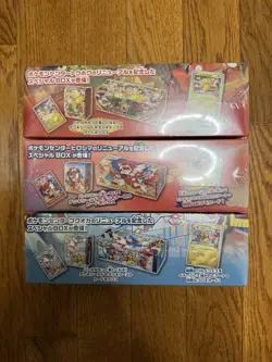 Pokemon Center Tohoku Hiroshima Fukuoka Special Box set Promo Card Pikachu 2025 - Image 4
