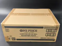 One Piece Card Game OP-13 Carrying On His Will Booster Box Case SEALED English - Image 1