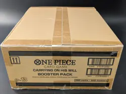 One Piece Card Game OP-13 Carrying On His Will Booster Box Case SEALED English - Image 5