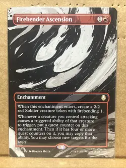 Firebender Ascension (Borderless) Avatar: The Last Airbender Regular - Image 1