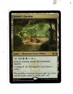 MTG SkeenAB Jetmir's Garden FOIL from New Capenna. NM. - Image 1