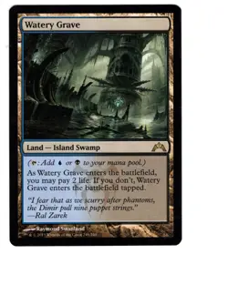 MTG SkeenAB Watery Grave from Gatecrash. LP. - Image 1