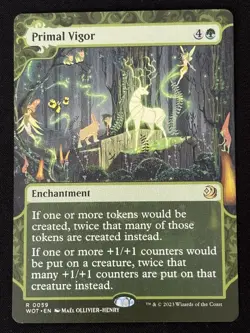 1x MTG Primal Vigor - Wilds of Eldraine: Enchanting Tales (WOT) #59 - Magic - Image 3