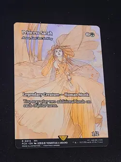 Princess Sarah Azusa, Lost but Seeking,#15 NM Yoshitaka Amano, NM, ENGLISH, MTG - Image 1