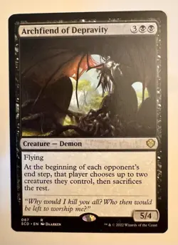 Archfiend of Depravity Starter Commander Decks - MTG SCD - Image 1