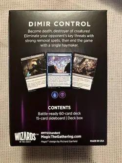 Magic: the Gathering 2022 Challenger Deck - Dimir Control (Blue-Black) - Image 2