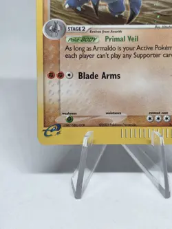 Pokemon TCG Armaldo EX Sandstorm 1/100 Holo Rare! WOTC Vintage 2003! - Image 5