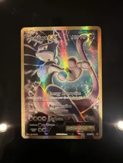 Pokemon TCG Evolutions Mewtwo-EX Holo Full Art Ultra Rare Card 103/108 - Image 1