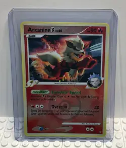 Arcanine G 15/147 Supreme Victors Crosshatch Pokemon League Promo Card - Image 1