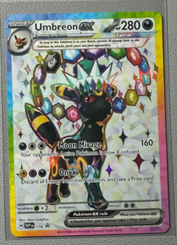 Pokemon Prismatic Evolutions Umbreon ex 176 SVP176 Figure Collection Promo 2 - Image 1
