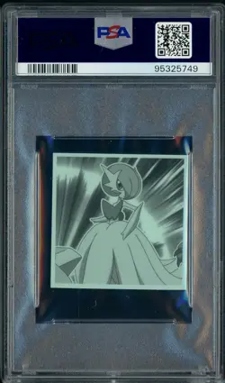 2022 Lotte Pokemon Japanese Series 4 Wafer Stickers #19 Gigantamax Gengar PSA 10 - Image 2