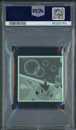 2014 Pokemon Lotte JPN Collection Wafer Stickers S.3 #58 Mega Gardevoir PSA 10 - Image 2