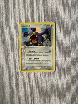 Pokemon EX Crystal Guardians Reverse Holo Rare Card 23/100 Loudred MP - Image 1