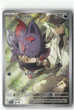 Pokemon N's Zorua Promo SV: Scarlet & Violet Promo Cards 189 - Image 1