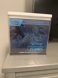 Pokemon TCG Mega Evolution Phantasmal Flames Elite Trainer Box ETB New Sealed - Image 1