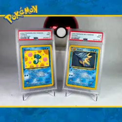 Horsea & Seadra - Pokemon TCG Set of 2 - 2000 Neo Genesis 1st Edition - PSA 9 - Image 1
