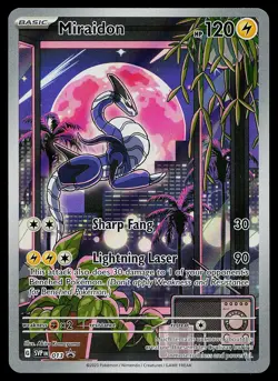 Pokemon Card - Miraidon Scarlet & Violet Promo 013 Holo Illustration Rare - Image 1